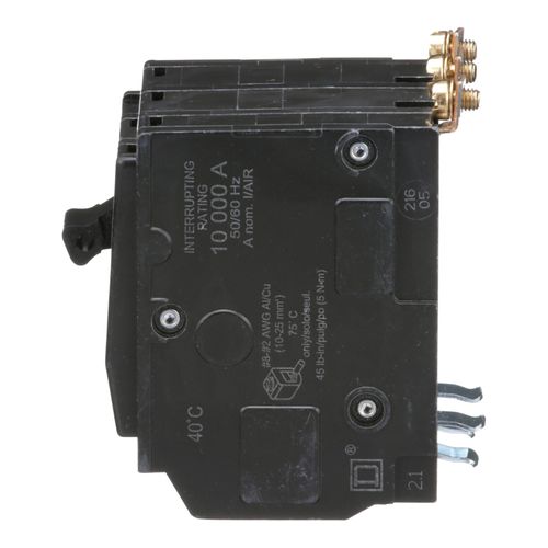 Main product image of 3 Pole Bolt On Miniature Circuit Breaker (40A, 120/240VAC, 10kA), QOB340