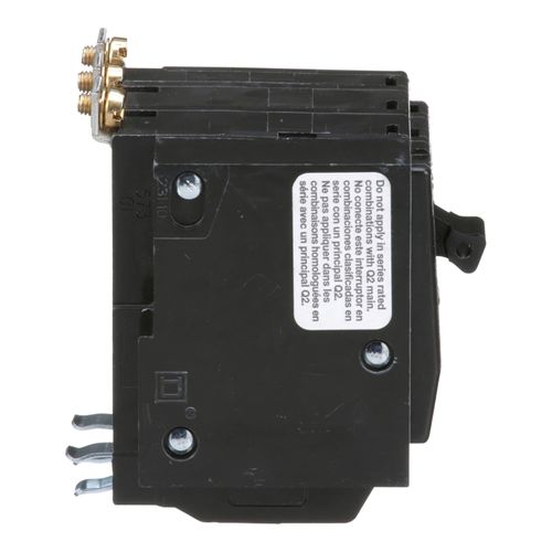Main product image of 3 Pole Bolt On Miniature Circuit Breaker, AC Shunt Trip (60A, 120/240VAC, 10kA), QOB3601021