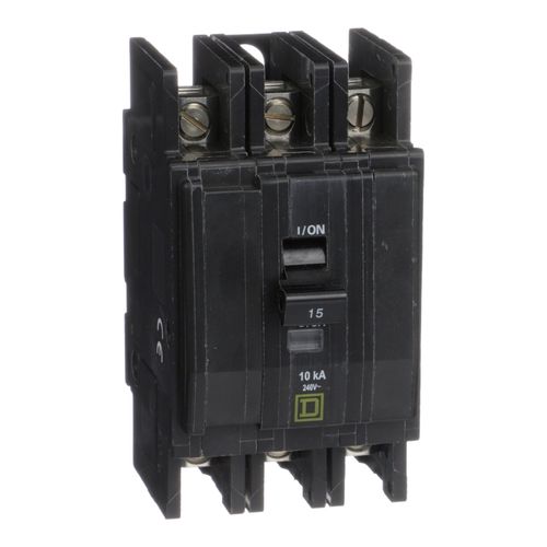 Main product image of 3 Pole Panel Mount Miniature Circuit Breaker (45A, 120/240VAC, 10kA), QOU345