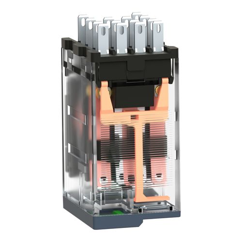 Main product image of 4CO 24 VDC 1,500 VA Electromechanical Plug-In General Purpose Relay, 3 Amp At 250 VAC And 28 VDC, 6 Amp At 250/277 VAC And 28 VDC, 8 Amp At 30 VDC, RXM4AB3BD