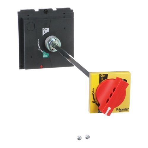Main product image of Circuit Breaker Rotary Handle, Door Mounted, Black, for PowerPacT L Frame, S32598