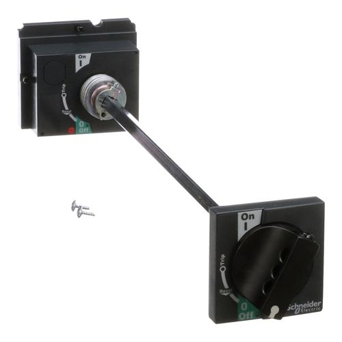 Main product image of Circuit Breaker Rotary Handle, Door Mounted, Black, for PowerPacT L Frame, S32598