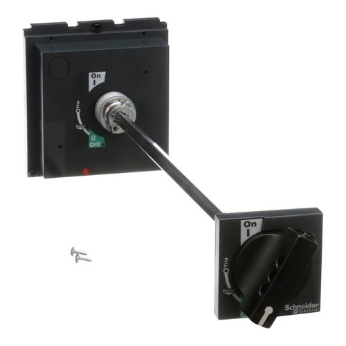 Main product image of Circuit Breaker Rotary Handle, Door Mounted, Red/Yellow Bezel, for PowerPacT L, S32600