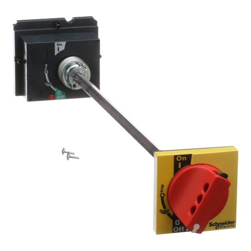 Main product image of Circuit Breaker Rotary Handle, Door Mounted, Red/Yellow Bezel, for PowerPacT L, S32600