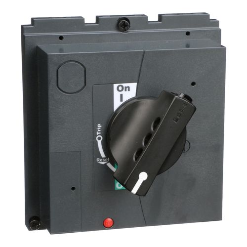 Main product image of Circuit Breaker Rotary Handle, Door Mounted, Red/Yellow Bezel, for PowerPacT L, S32600