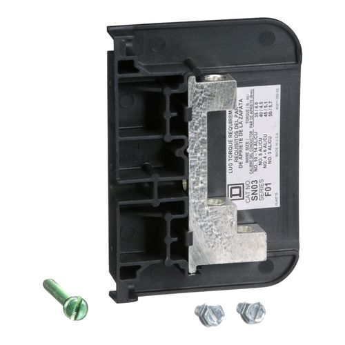 Main product image of Circuit Breaker Neutral Assembly (1 AWG), for LA/LH Circuit Breakers, SN400LA
