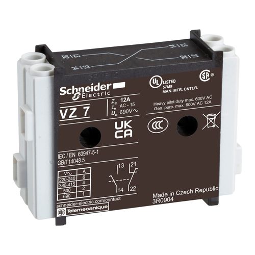 Main product image of Cam & Disconnect Switch, Enclosed & Fused (690VAC, 3 Pole), 3.27" OAH x 2.36" OAW, VBF3