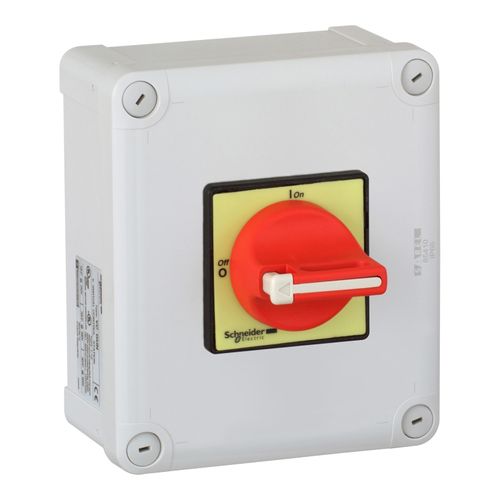 Main product image of Cam & Disconnect Switch, Enclosed (3 Phase, 3 Pole), 7.6" OAH x 5-63/64" OAW, VC3GUN