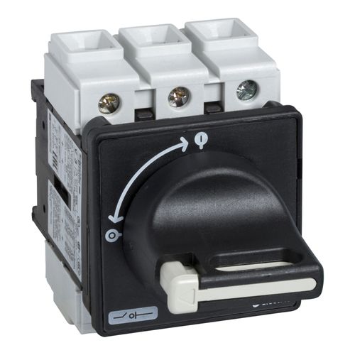 Main product image of Cam & Disconnect Switch, Enclosed & Fused (690VAC, 3 Pole), 2.91" OAH x 2.36" OAW, VCCD1