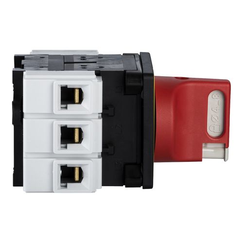 Main product image of Cam & Disconnect Switch, Enclosed & Fused (690VAC, 3 Pole), 3.27" OAH x 2.36" OAW, VCF4