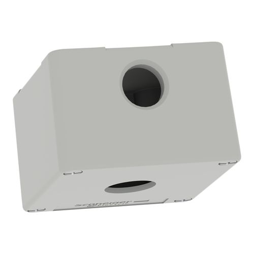 Main product image of 1-Hole 1.58" Hole Dia. Zinc Alloy NEMA 4 & 13 Pushbutton Switch Enclosure, 3.15" High x 3.15" Wide x 2.03" Deep, XAPG19201