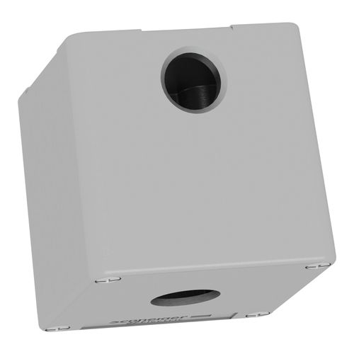 Main product image of 1-Hole 1.58" Hole Dia. Zinc Alloy NEMA 4 & 13 Pushbutton Switch Enclosure, 3.15" High x 3.15" Wide x 3.03" Deep, XAPG19501