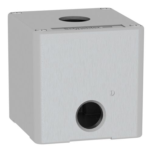 Main product image of 1-Hole 1.58" Hole Dia. Zinc Alloy NEMA 4 & 13 Pushbutton Switch Enclosure, 3.15" High x 3.15" Wide x 3.03" Deep, XAPG19501
