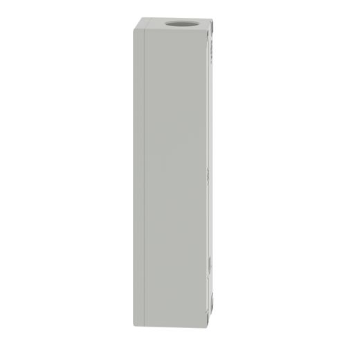 Main product image of 5-Hole 1.58" Hole Dia. Aluminum NEMA 4 & 13 Pushbutton Switch Enclosure, 12.2" High x 3.35" Wide x 3.03" Deep, XAPG59505