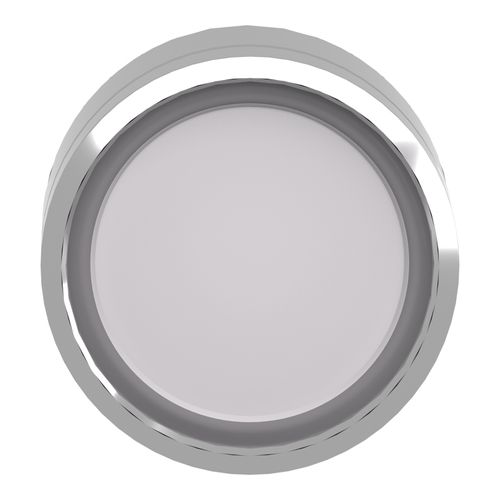 Main product image of 22mm Mounting Hole Dia. Momentary (MO) Round Integral LED Illuminated Push-Button Switch (White), ZB4BA18
