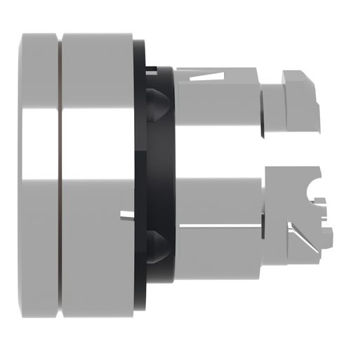 Main product image of 22mm Mounting Hole Dia. Momentary (MO) Round Integral LED Illuminated Push-Button Switch (White), ZB4BA18