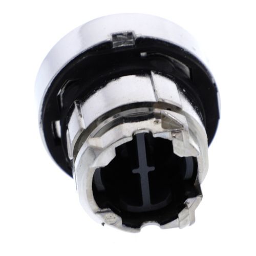 Main product image of 22mm Mounting Hole Dia. Momentary (MO) Flush Head Nonilluminated Push-Button Switch (Yellow), ZB4BA5