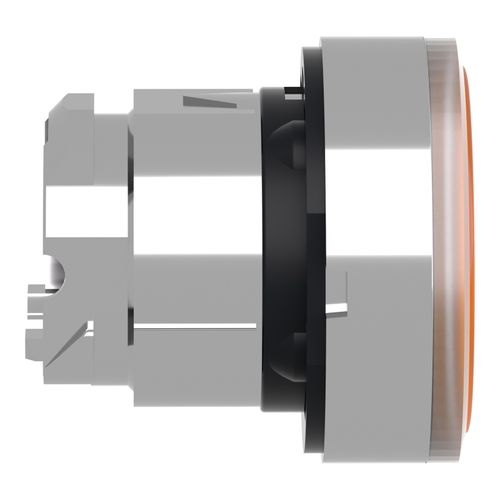 Main product image of 22mm Mounting Hole Dia. Momentary (MO) Round Nonilluminated Push-Button Switch (Orange), ZB4BA58
