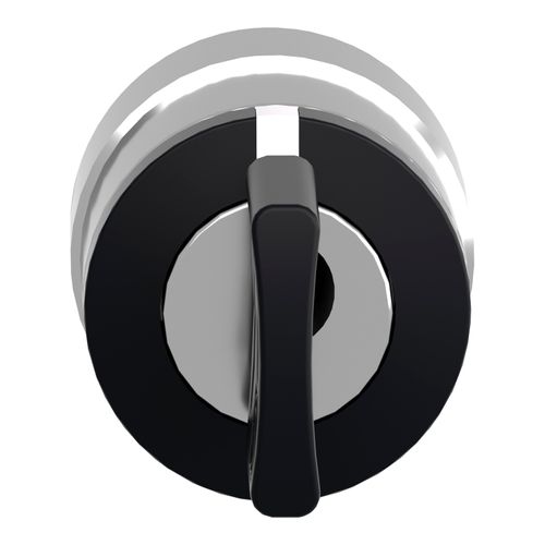 Main product image of 3-Position Maintained (MA) Keyed NEMA 4X & 13 Selector Switch With Center Position Key Withdrawal (Black), ZB4BG3
