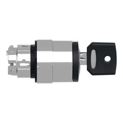 Main product image of 3-Position Maintained (MA) Keyed NEMA 4X & 13 Selector Switch With Left Position Key Withdrawal (Black), ZB4BG9