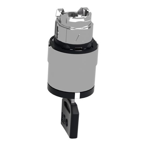 Main product image of 3-Position Maintained (MA) Keyed NEMA 4X & 13 Selector Switch With Left Position Key Withdrawal (Black), ZB4BG9