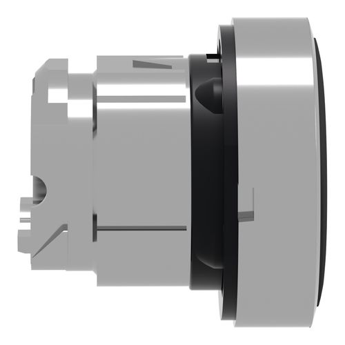 Main product image of 22mm Mounting Hole Dia. Maintained (MA) Round Push-Button Switch (Black), ZB4BH02
