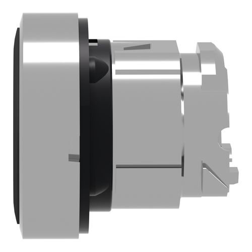 Main product image of 22mm Mounting Hole Dia. Maintained (MA) Round Push-Button Switch (Black), ZB4BH02