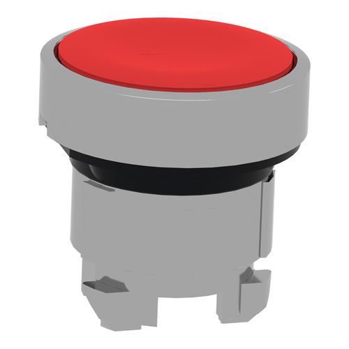 Main product image of 22mm Mounting Hole Dia. Maintained (MA) Round Push-Button Switch (Red), ZB4BH04