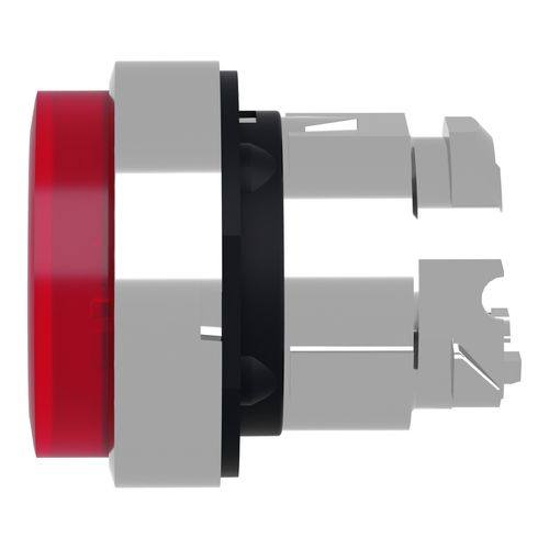 Main product image of 22mm Mounting Hole Dia. Maintained (MA) LED Illuminated Push-Button Switch, ZB4BH43