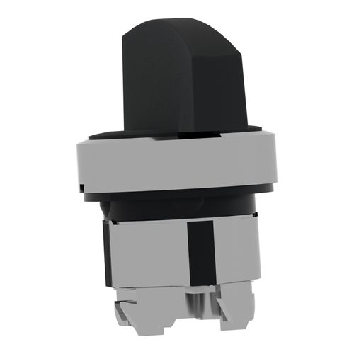 Main product image of 3-Position Momentary (MO) Long Handle NEMA 4X & 13 Selector Switch With Spring Return Left-To-Center (Black), ZB4BJ7