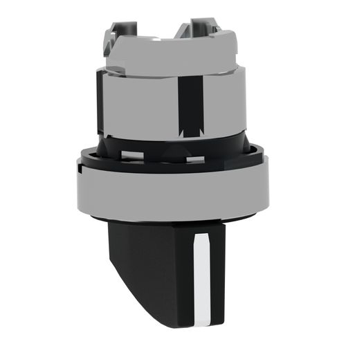 Main product image of 3-Position Momentary (MO) Long Handle NEMA 4X & 13 Selector Switch With Spring Return Left-To-Center (Black), ZB4BJ7