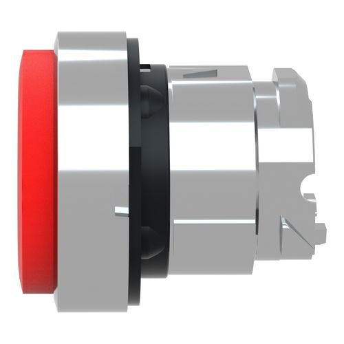 Main product image of 22mm Mounting Hole Dia. Momentary (MO) 22mm Projecting Head Nonilluminated Push-Button Switch (Red), ZB4BL432