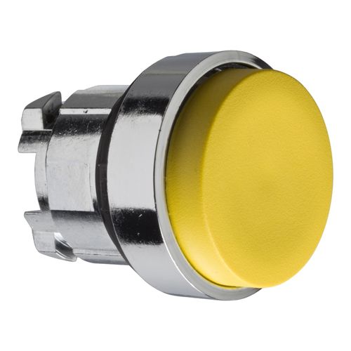 Main product image of 22mm Mounting Hole Dia. Momentary (MO) Projecting Head Nonilluminated Push-Button Switch (Yellow), ZB4BL5