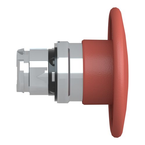 Main product image of 22mm Mounting Hole Dia. Momentary (MO) 60mm Metal Mushroom Head Nonilluminated Push-Button Switch (Red), ZB4BR4