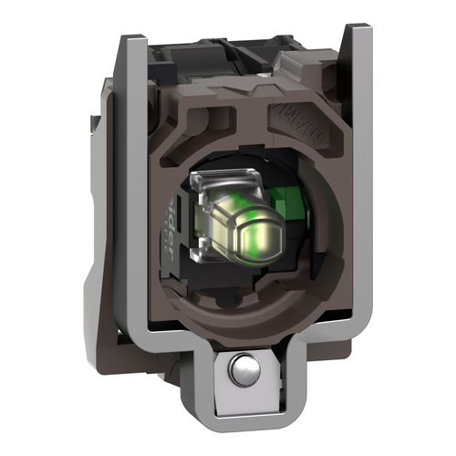 Main product image of 110-120V LED Vibration Resistant Indicating Light With Screw Clamp Connector (White), ZB4BW0G11