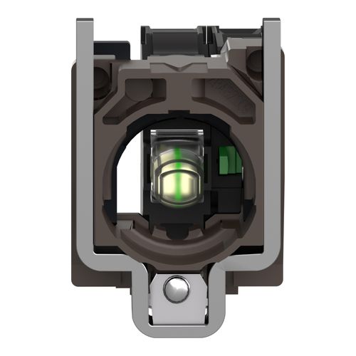 Main product image of 110-120V LED Vibration Resistant Indicating Light With Screw Clamp Connector (White), ZB4BW0G11