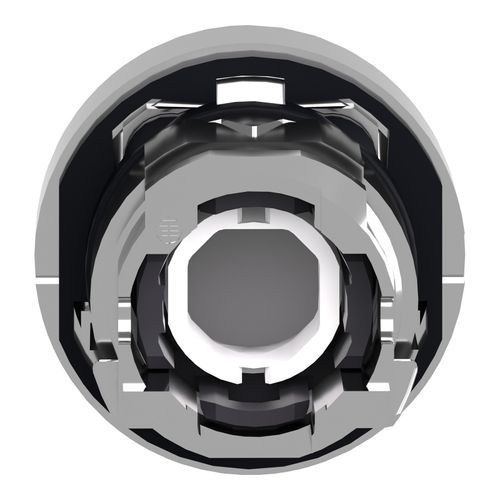 Main product image of 22mm Mounting Hole Dia. Momentary (MO) Round Nonilluminated Projecting Push-Button Switch (White), ZB4BW113