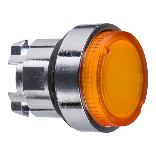 Main product image of 22mm Mounting Hole Dia. Momentary (MO) Round BA9s Lamp Push-Button Switch (Green), ZB4BW13