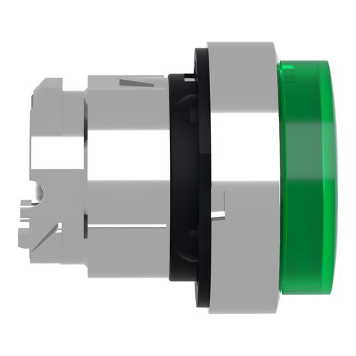 Main product image of 22mm Mounting Hole Dia. Momentary (MO) Round Universal Push-Button Switch (Green), ZB4BW133