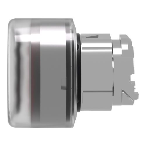 Main product image of 22mm Mounting Hole Dia. Momentary (MO) Round Universal Flush Push-Button Switch (Red), ZB4BW543