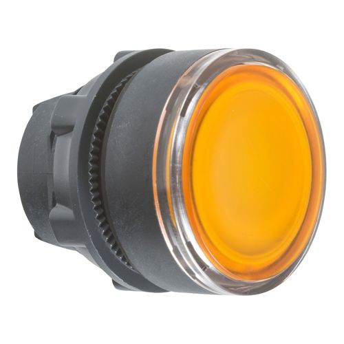 Main product image of 22mm Mounting Hole Dia. Momentary (MO) BA9s Lamp Illuminated Flush Push-Button Switch, ZB5AW35