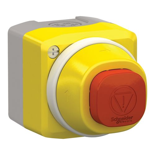 Main product image of 22mm Mounting Hole Dia. Momentary (MO) BA9s Lamp Illuminated Flush Push-Button Switch, ZB5AW35