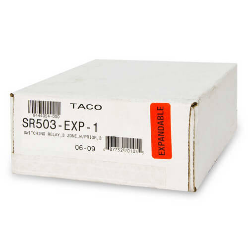 SR503EXP1 Taco SR503EXP1 3 Zone Switching Relay w/Priority & 3