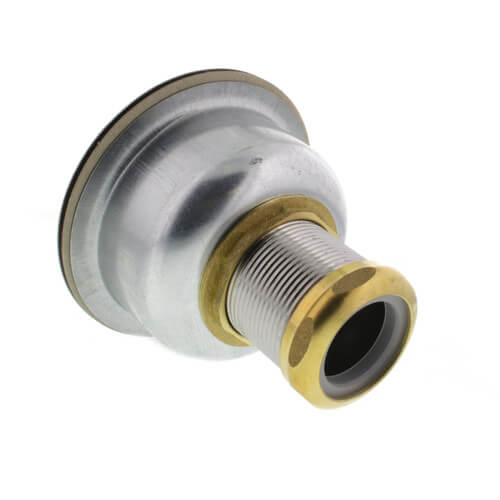 SS185B MatcoNorca SS185B Deep Cup Duo Strainer Snap Lock Basket Brass Slip Nut