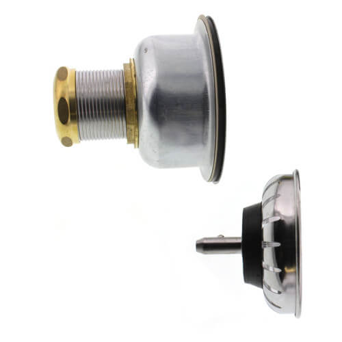 Main product image of Deep Cup Duo Strainer Snap Lock Basket Brass Slip Nut