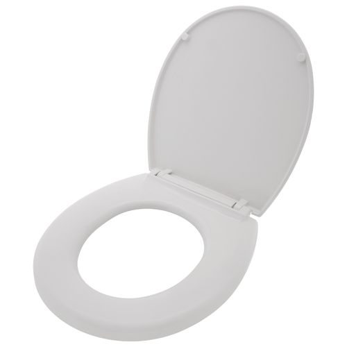 Main product image of Softclose, Slow Close Round Toilet Seat And Lid, Colonial White - SS113#11