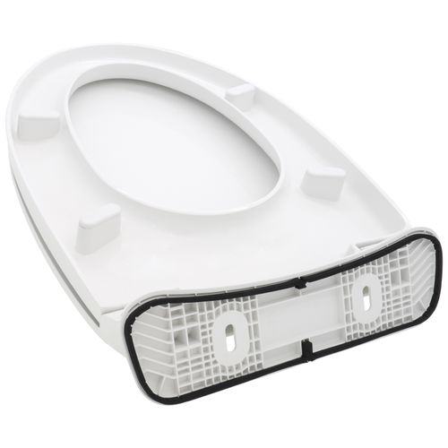 Main product image of SoftClose Elongated Closed Front Toilet Seat (Cotton White)