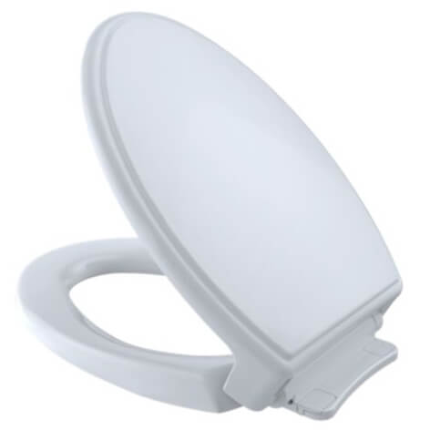 Main product image of Traditional SoftClose Elongated Closed Front Toilet Seat (Cotton White)