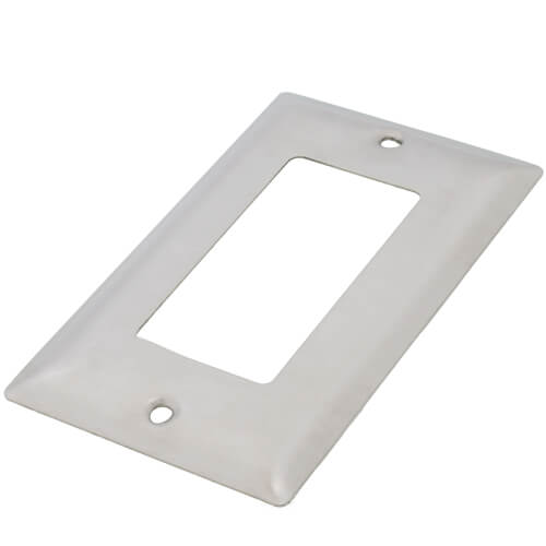 Main product image of 1-Gang Stainless Steel Decorator Wall Plate