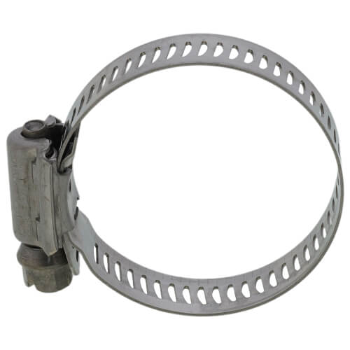 Main product image of 13/16" - 1-3/4" #20 Stainless Steel Worm Gear Hose Clamp w/ Stainless Steel Screw
